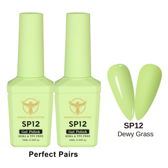 [PRE-ORDER] Phoenix Spring Gel Collection 24 Colors - Free Extra 24 Gels + 1 Color Book + Vali - FREE Mica Holder Rack - LIMITED TIME ONLY