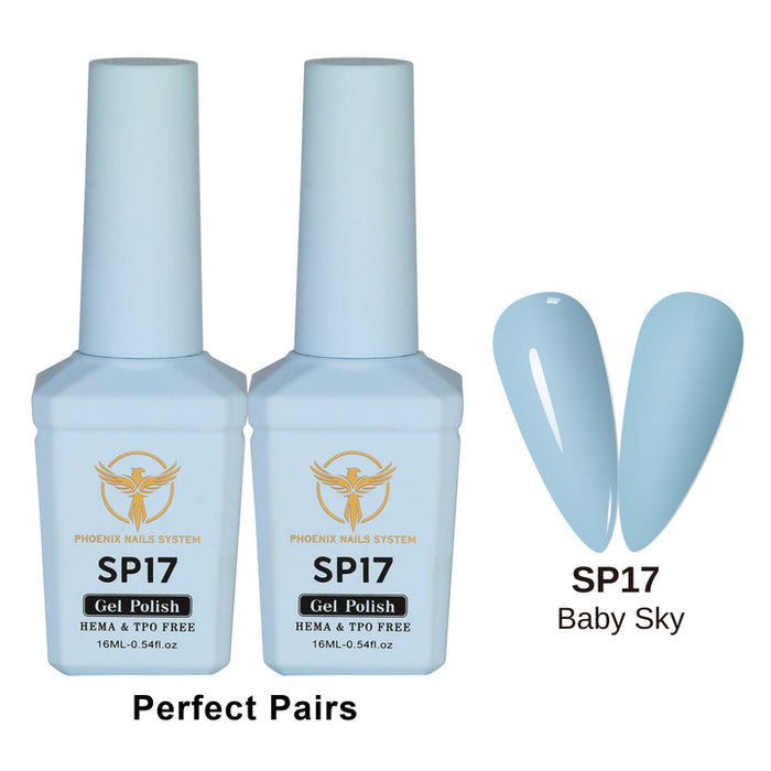 [PRE-ORDER] Phoenix Spring Gel Collection 24 Colors - Free Extra 24 Gels + 1 Color Book + Vali - FREE Mica Holder Rack - LIMITED TIME ONLY
