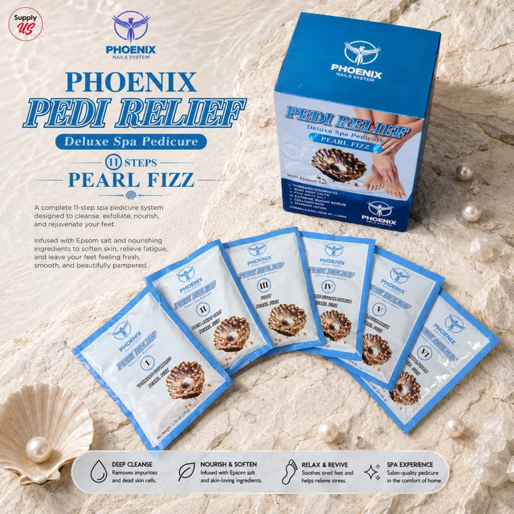 PHOENIX PAIN RELIEF PEDICURE 11 STEPS CASE OF 36 PACK