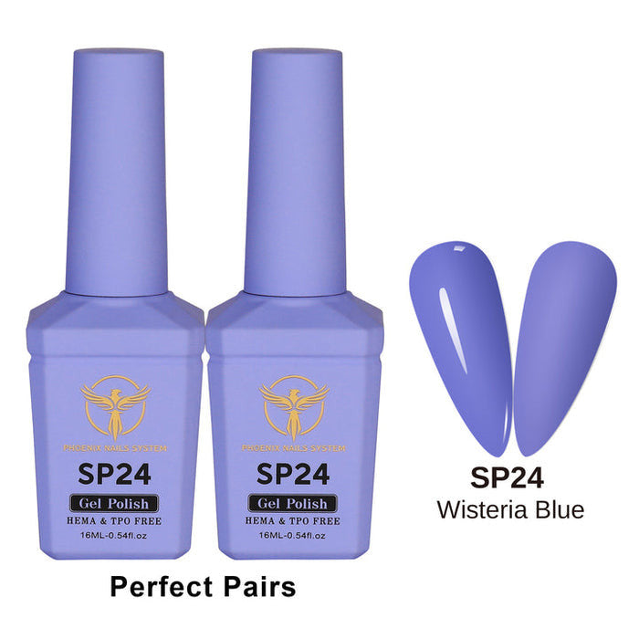 [PRE-ORDER] Phoenix Spring Gel Collection 24 Colors - Free Extra 24 Gels + 1 Color Book + Vali - FREE Mica Holder Rack - LIMITED TIME ONLY