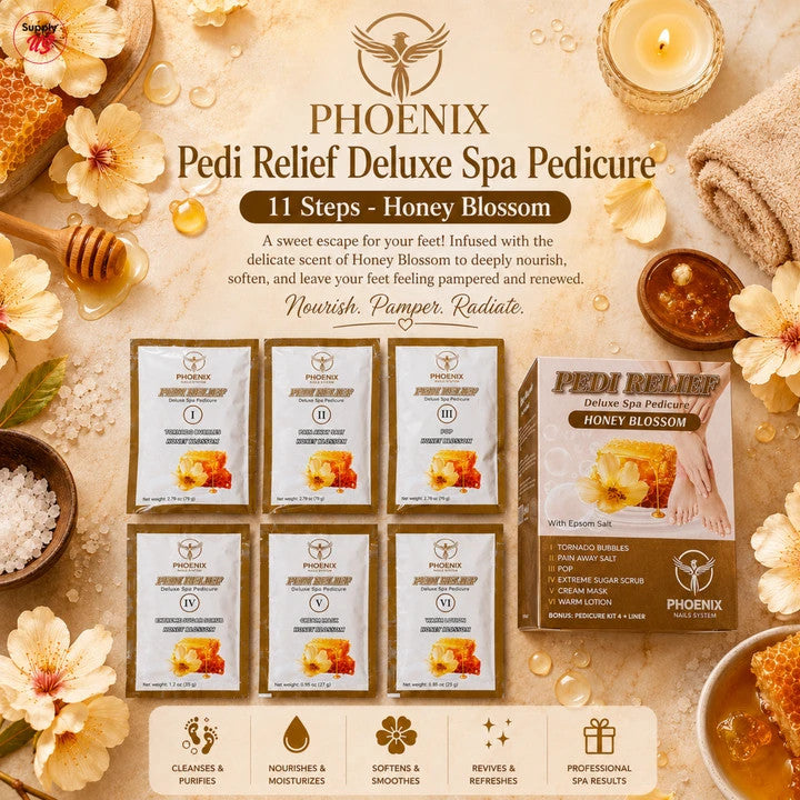 PHOENIX PAIN RELIEF PEDICURE 11 STEPS CASE OF 36 PACK