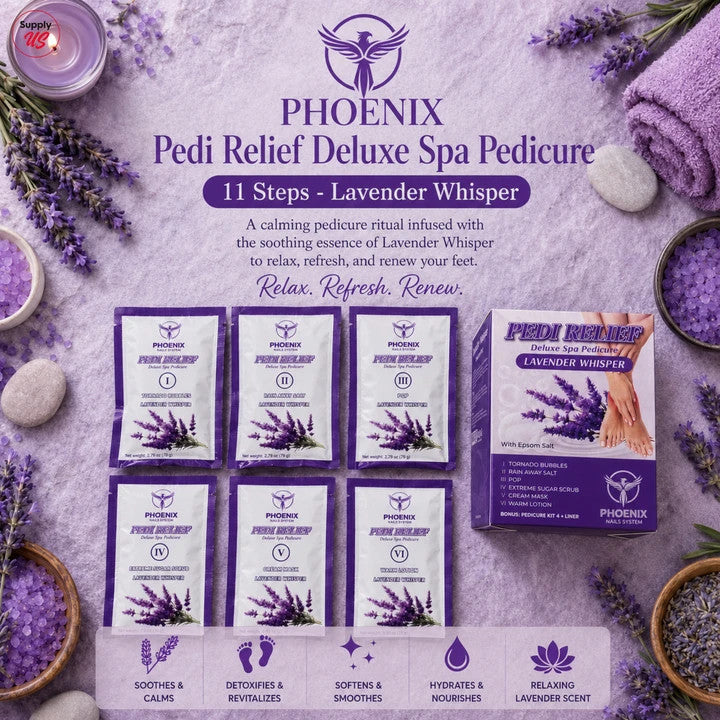 PHOENIX PAIN RELIEF PEDICURE 11 STEPS CASE OF 36 PACK