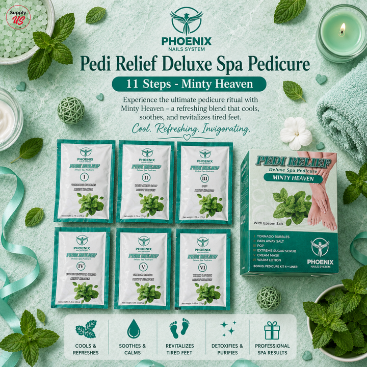 PHOENIX PAIN RELIEF PEDICURE 11 STEPS CASE OF 36 PACK