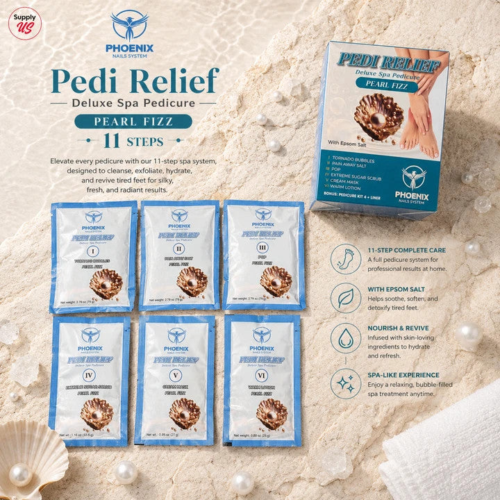 PHOENIX PAIN RELIEF PEDICURE 11 STEPS CASE OF 36 PACK