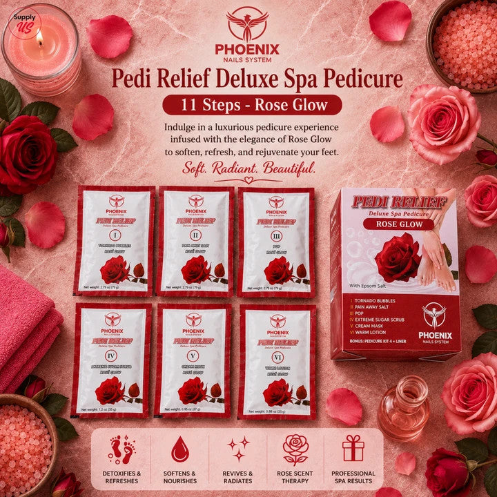 PHOENIX PAIN RELIEF PEDICURE 11 STEPS CASE OF 36 PACK
