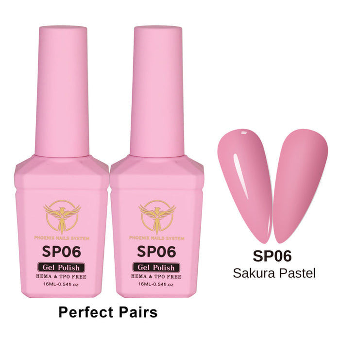 [PRE-ORDER] Phoenix Spring Gel Collection 24 Colors - Free Extra 24 Gels + 1 Color Book + Vali - FREE Mica Holder Rack - LIMITED TIME ONLY