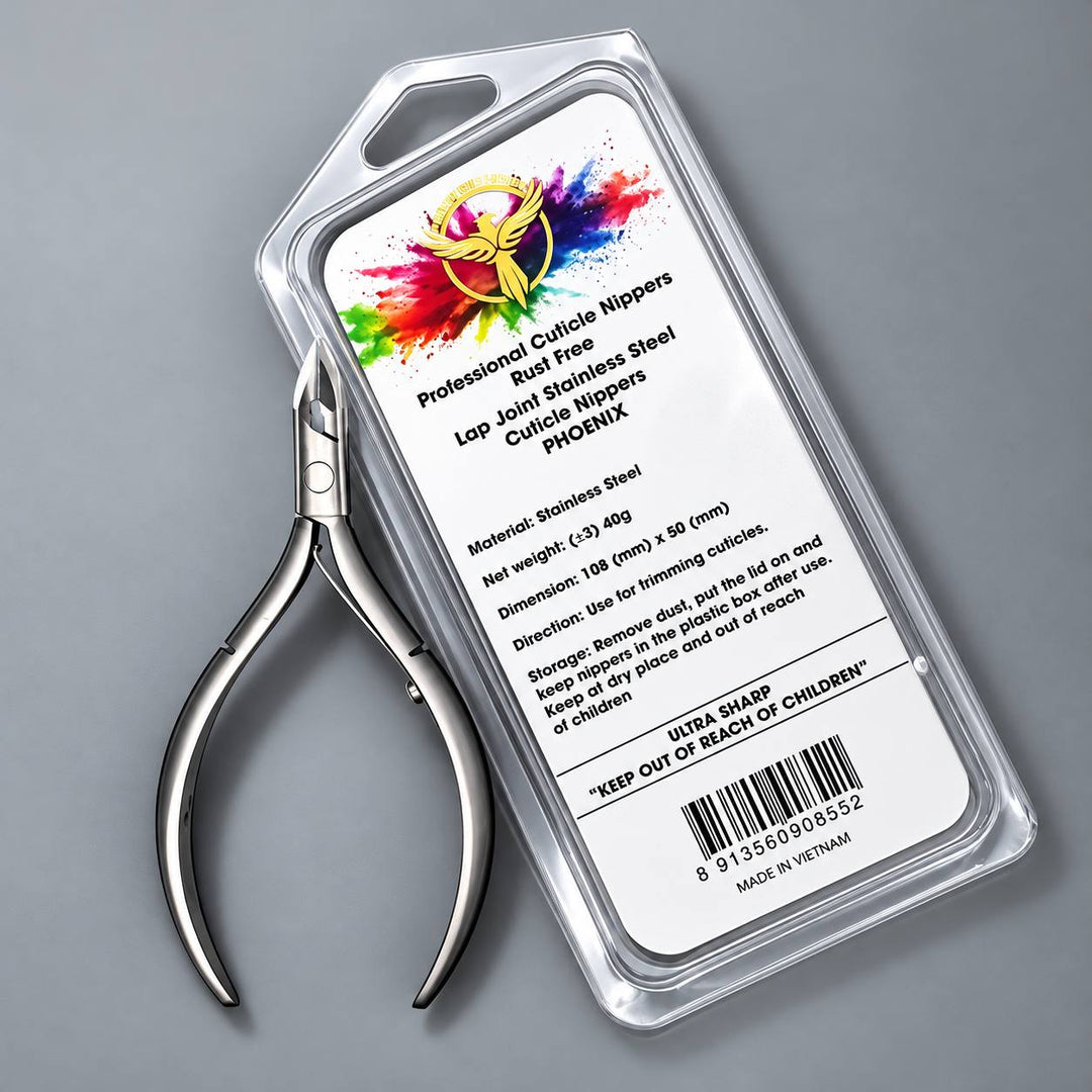Phoenix Stainless Steel Round Cuticle Nipper N-01
