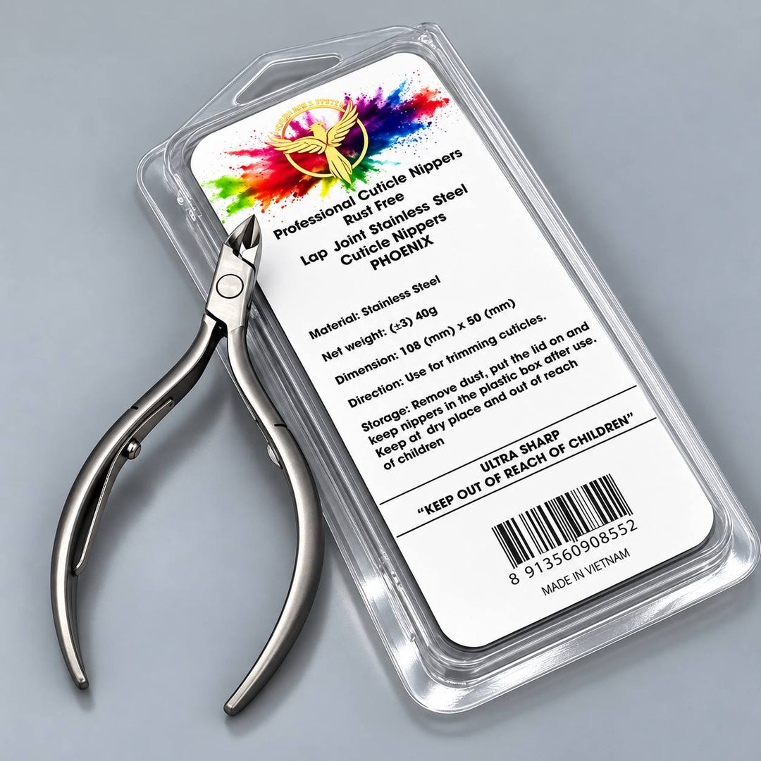Phoenix Stainless Steel Square Cuticle Nipper N-03