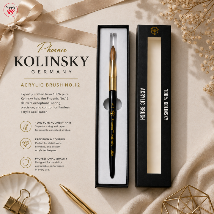 Phoenix Kolinsky Germany Acrylic Brush No.12