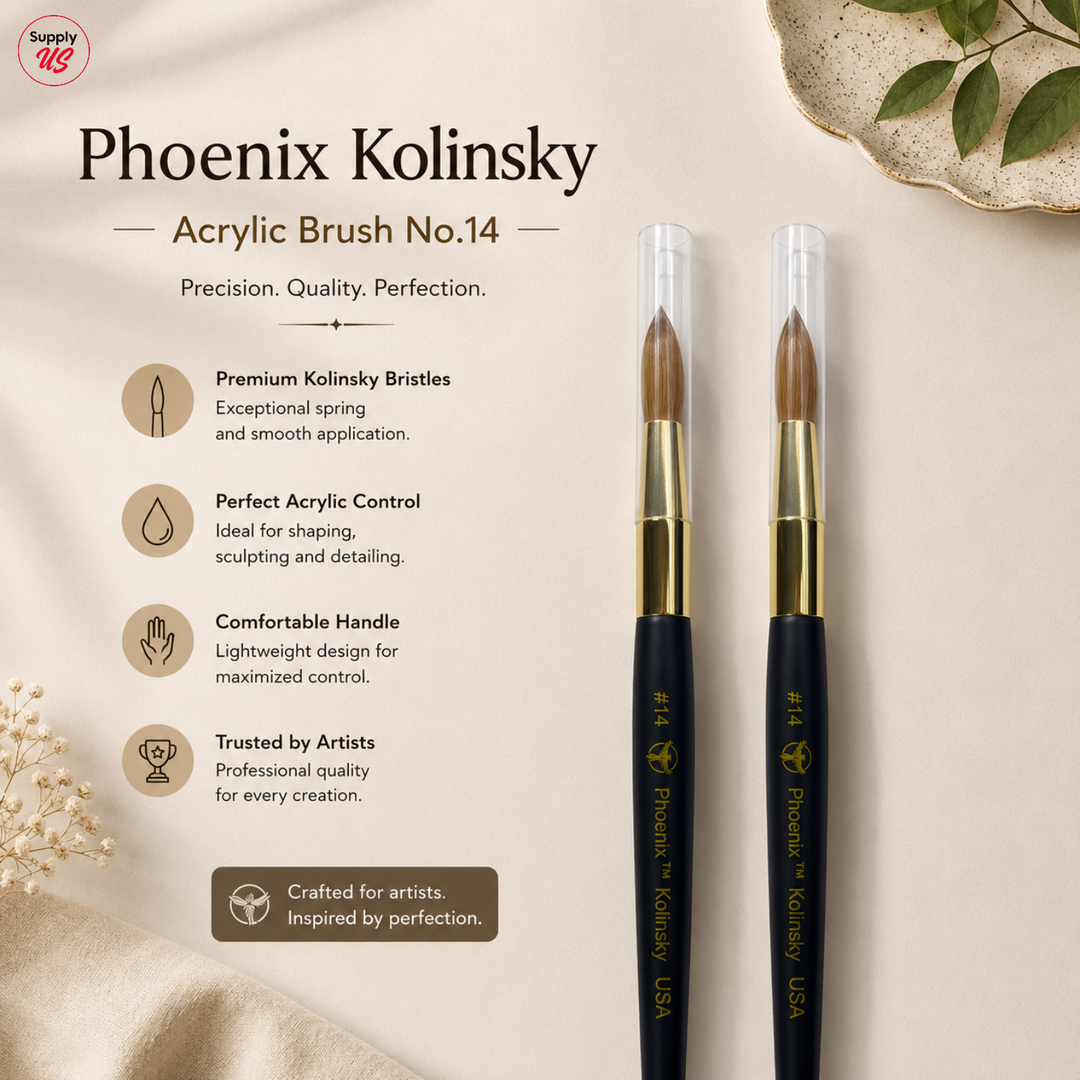 Phoenix Kolinsky Germany Acrylic Brush No.14