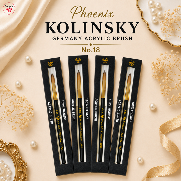 Phoenix Kolinsky Germany Acrylic Brush No.18