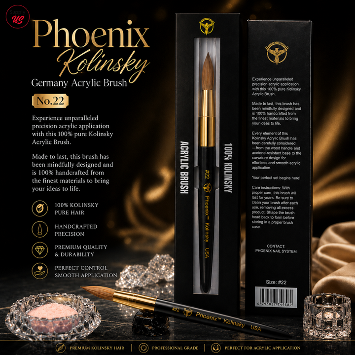 Phoenix Kolinsky Germany Acrylic Brush No.22